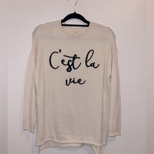 Forever 21, XS oversized sweater.